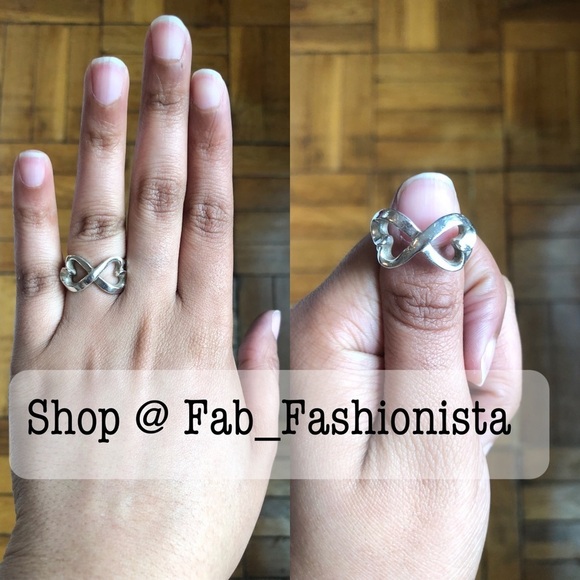 Tiffany & Co Sterling Silver Ring Size 5 - Picture 10 of 11